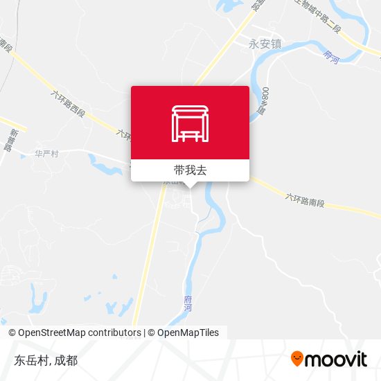 东岳村地图