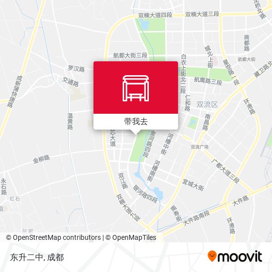 东升二中地图