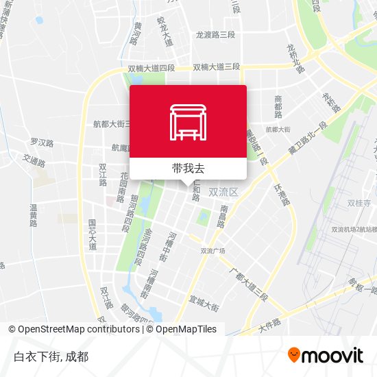 白衣下街地图