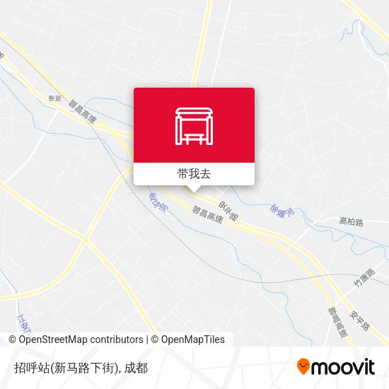 招呼站(新马路下街)地图