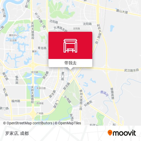 罗家店地图