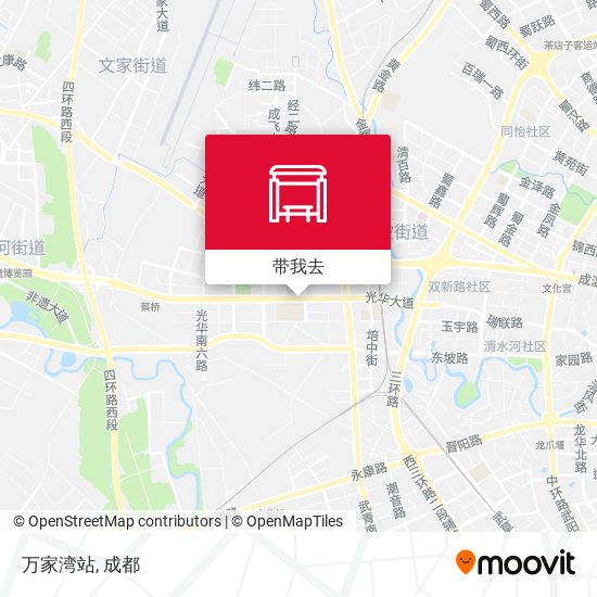 万家湾站地图