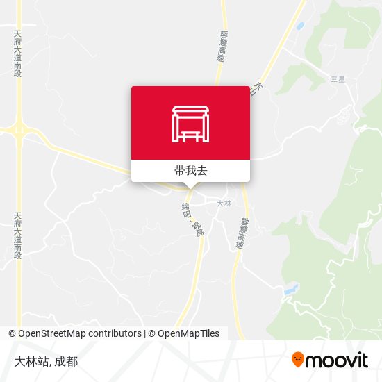 大林站地图