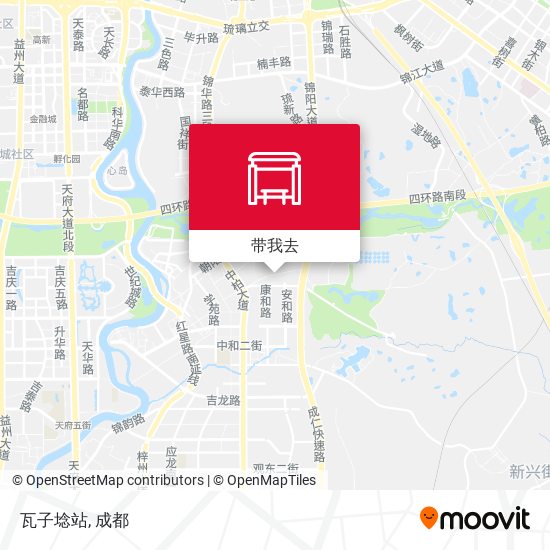 瓦子埝站地图
