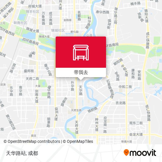 天华路站地图