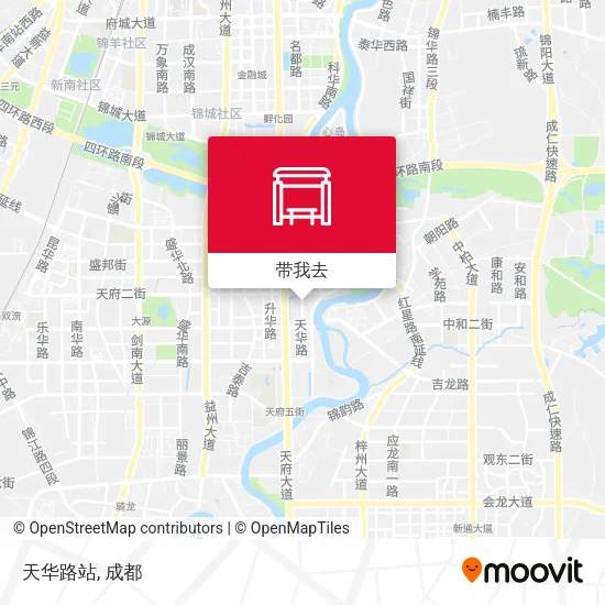 天华路站地图