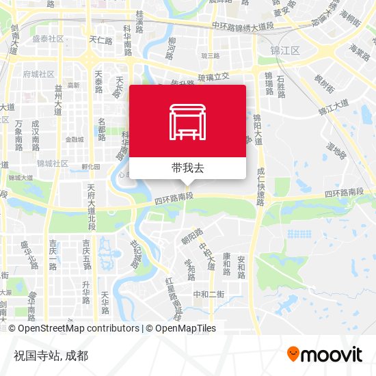 祝国寺站地图