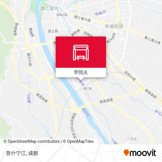 普什宁江地图