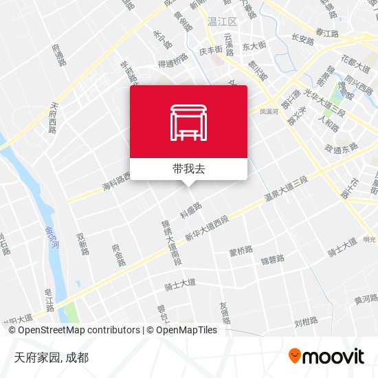 天府家园地图