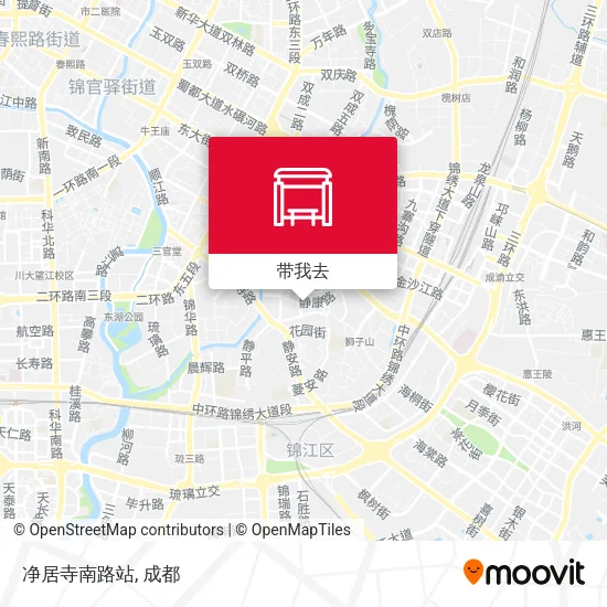 净居寺南路站地图