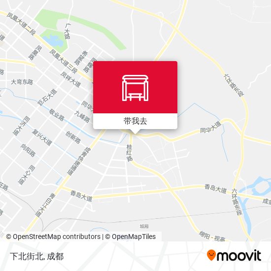 下北街北地图