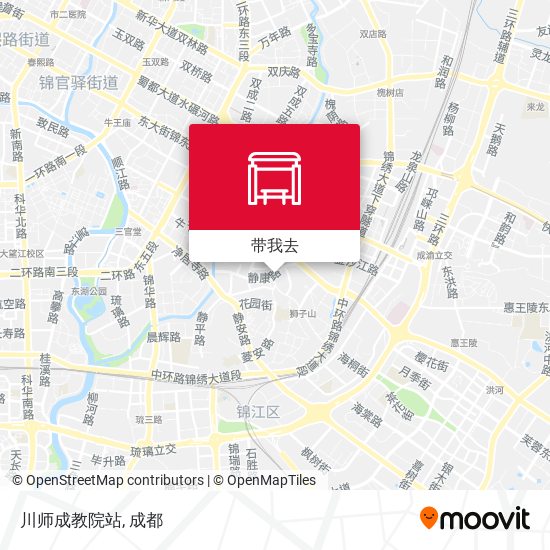川师成教院站地图