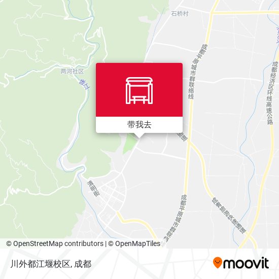 川外都江堰校区地图