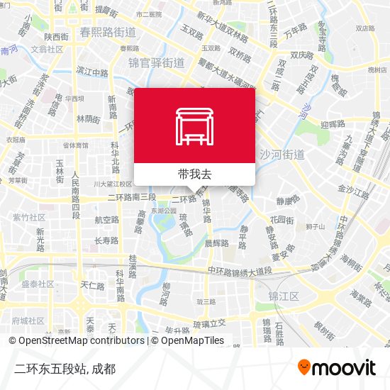 二环东五段站地图