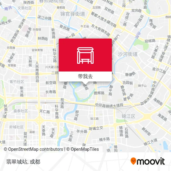 翡翠城站地图