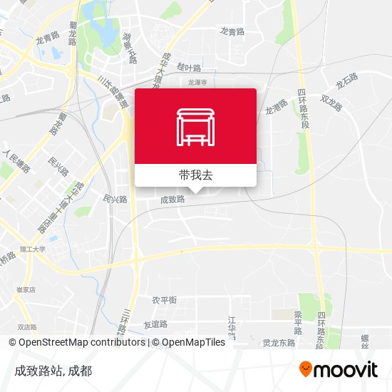 成致路站地图