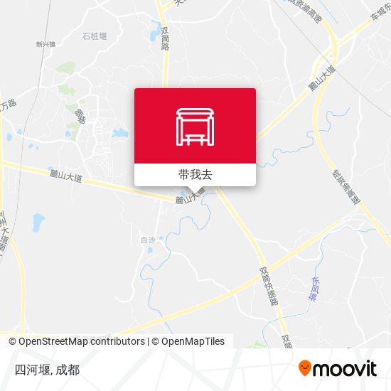 四河堰地图
