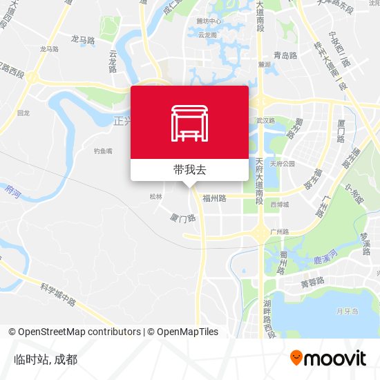 临时站地图