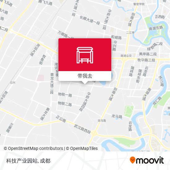 科技产业园站地图