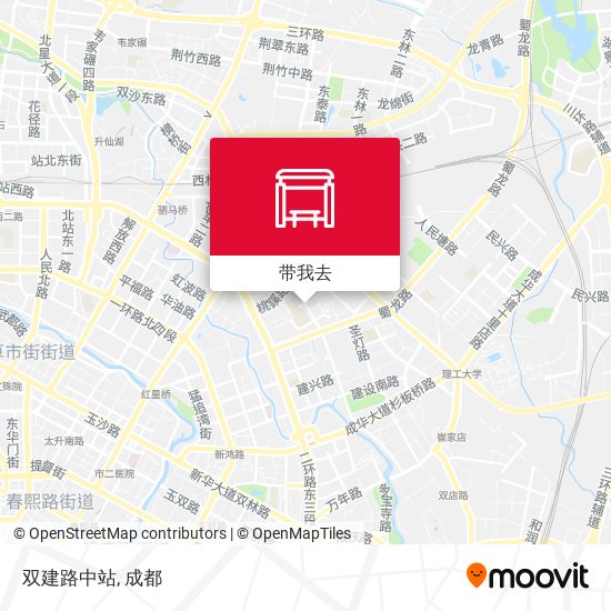 双建路中站地图