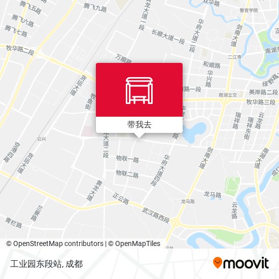 工业园东段站地图