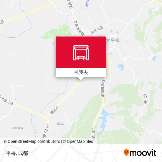 平桥地图