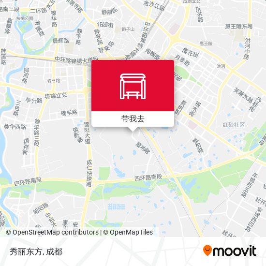 秀丽东方地图