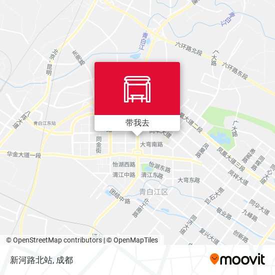 新河路北站地图