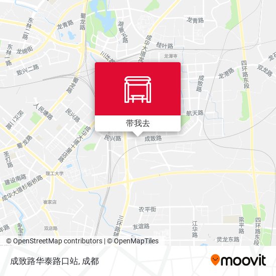 成致路华泰路口站地图