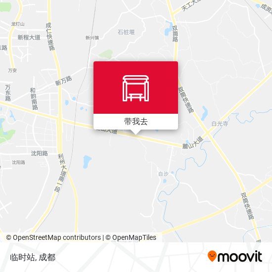 临时站地图