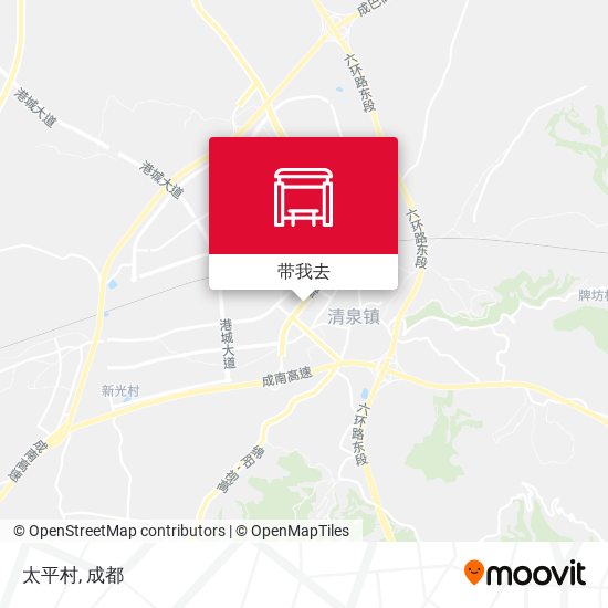 太平村地图