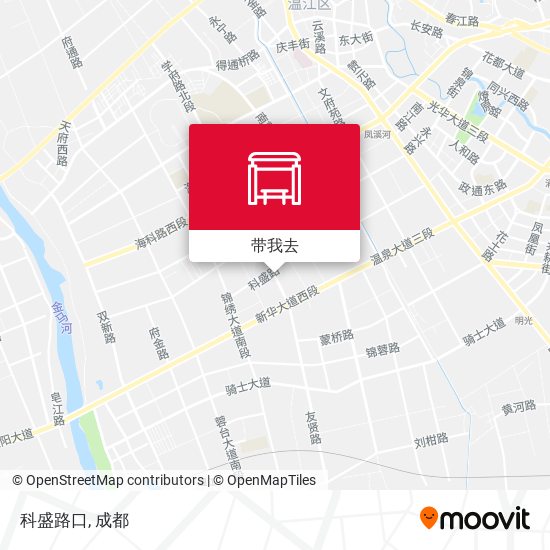 科盛路口地图