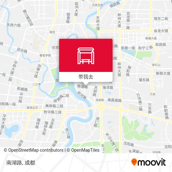 南湖路地图