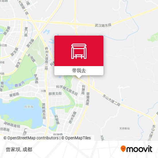 曾家坝地图