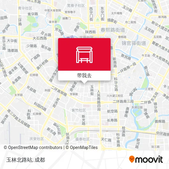 玉林北路站地图