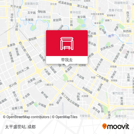 太平盛世站地图