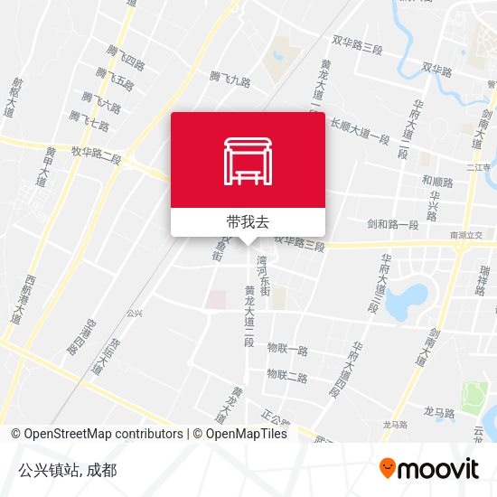 公兴镇站地图