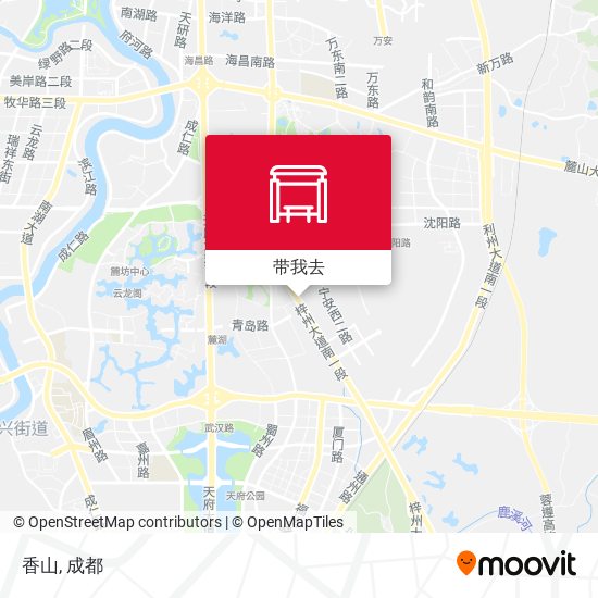 香山地图