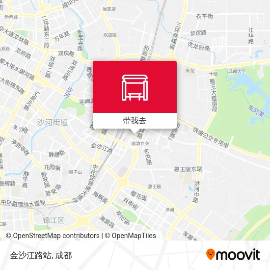 金沙江路站地图