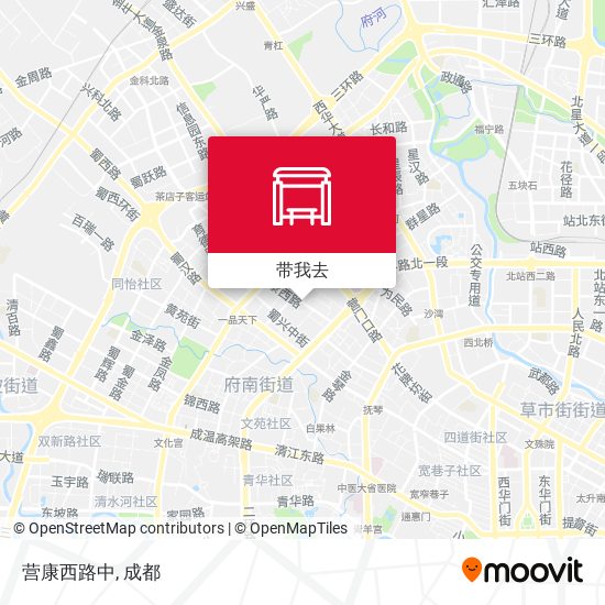 营康西路中地图