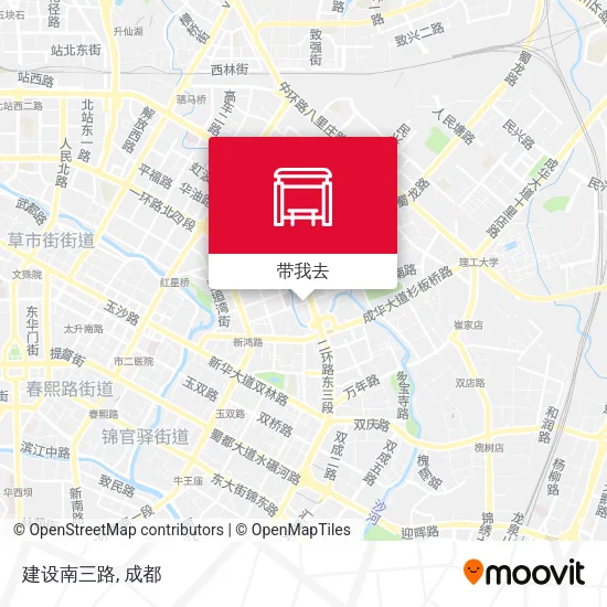 建设南三路地图
