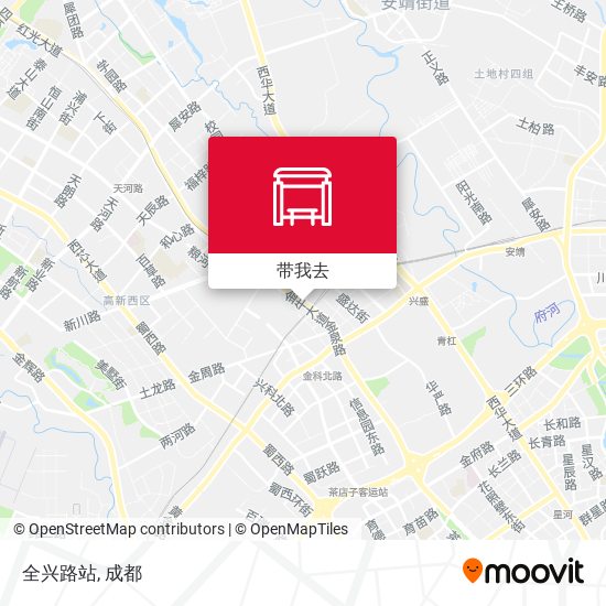 全兴路站地图