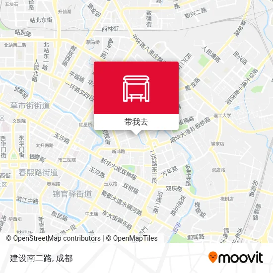 建设南二路地图