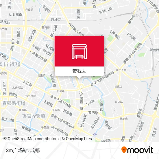Sm广场站地图