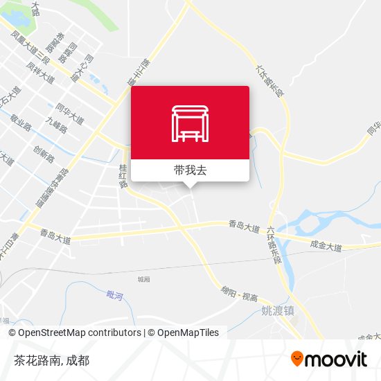 茶花路南地图
