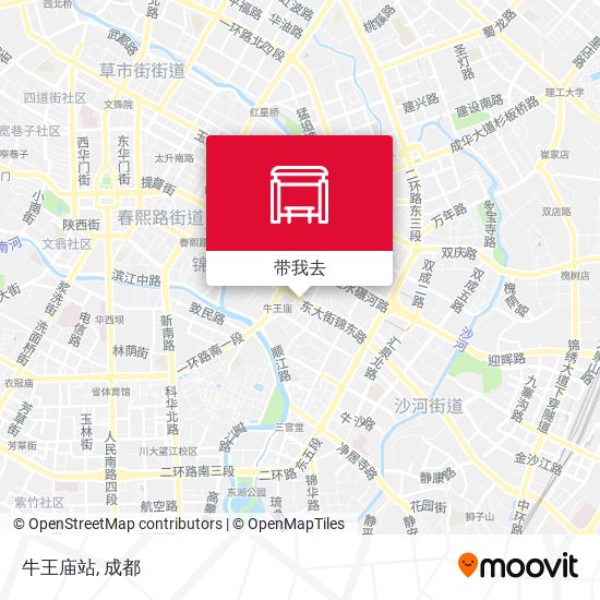 牛王庙站地图
