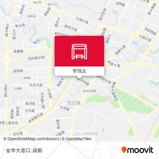 金华大道口地图
