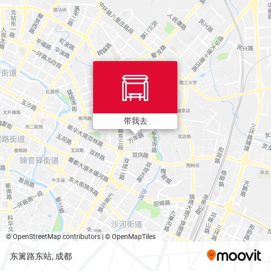 东篱路东站地图