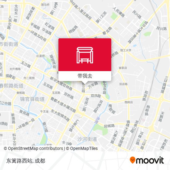 东篱路西站地图