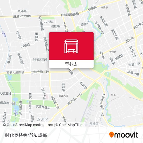 时代奥特莱斯站地图